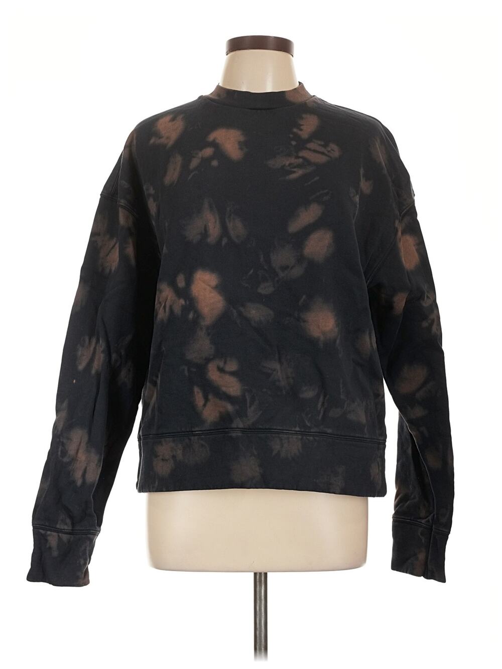BITE Studios Tie-Dye Print Cotton Sweater Sweatshirt Size Large